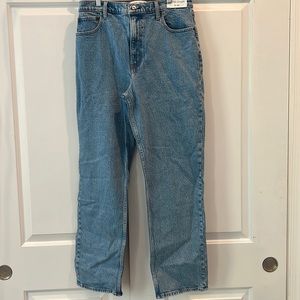 Abercrombie & Fitch Ultra High Rise 90s Straight Jean